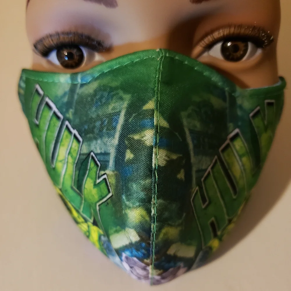 Incredible Hulk Kids Face Mask